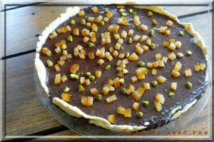 Recette Tarte chocorange