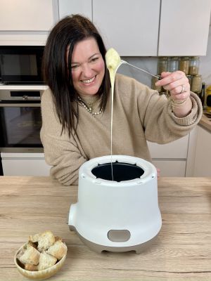 Recette Fondue Suisse moitié moitié