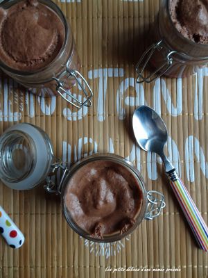 Recette Mousse au chocolat vegan  #chocolat #pois chiche