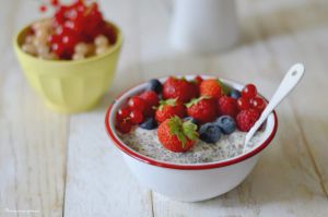 Recette Pudding aux graines de chia & aux fruits d’été