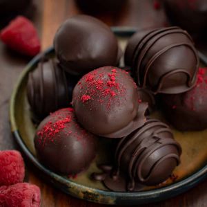 Recette Chocolate Raspberry Truffles