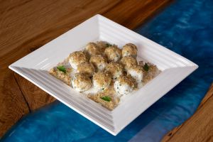 Recette Boulettes de fromage de chèvre aux herbes et aux noix