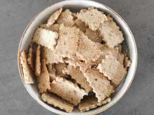 Recette Crackers aux graines et sésame sans gluten
