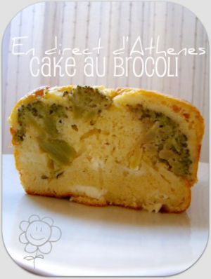 Recette Cake SALÉ: Cake salé au brocoli