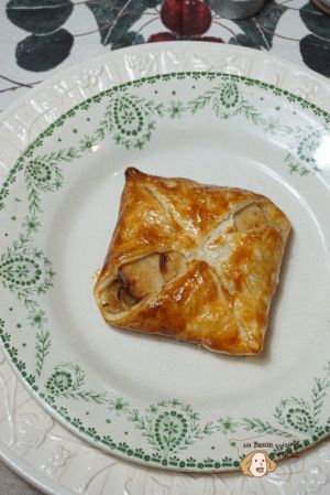 Recette Feuilleté de boudin blanc aux pommes
