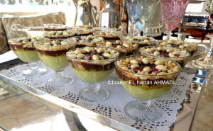 Recette Assida Dubai a la  pistache