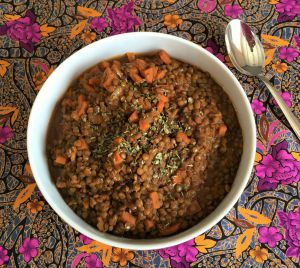 Recette Lentilles à la marocaine