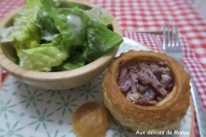 Recette Bouchées au Rocamadour et lardons à l'Air Fryer ou au four