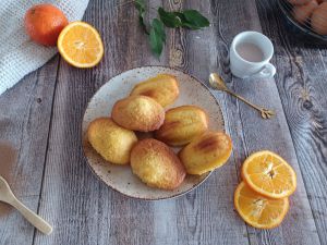 Recette Madeleines au miel et à l’orange de Cyril Lignac