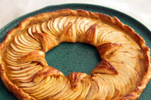 Recette Couronne feuilletée aux pommes
