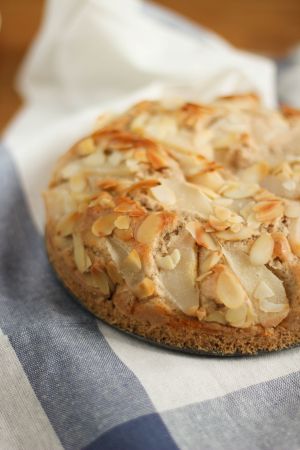 Recette Gâteau poire amandes (vegan)