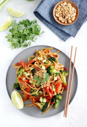 Recette Pad Thai facile (vegan, sans gluten)