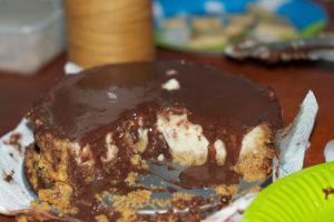 Recette (No) choco-coco cheesecake vegan de Rose