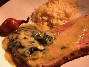 Recette Rôti De Porc Aux Côtes De Bettes