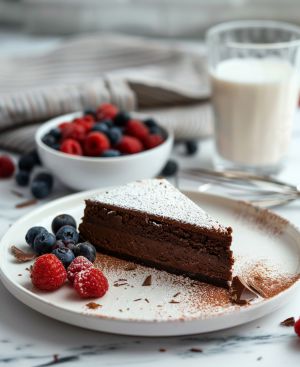 Recette Gâteau aux 3 chocolats facile et savoureux pour tous les gourmands