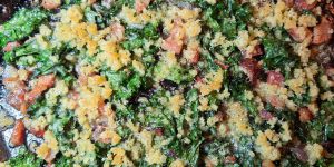 Recette Garlic Kale with Pancetta