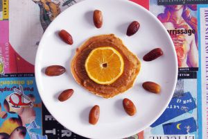 Recette Tartinade du soleil : pâte à tartiner aux dattes, orange et fleur d'oranger