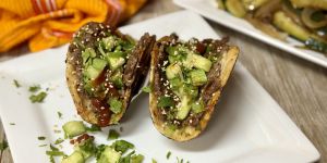 Recette Smash Dumpling Tacos