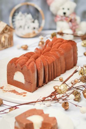 Recette Bûche glacée poire chocolat : une recette de Noël facile