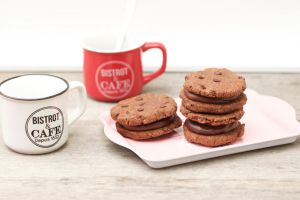 Recette Sandwich de cookies au chocolat (vegan)