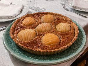 Recette Dessert de saison – Tarte Bourdaloue (amandine aux poires)