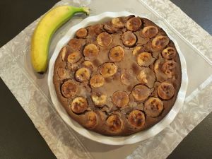 Recette Flan banane et Nutella