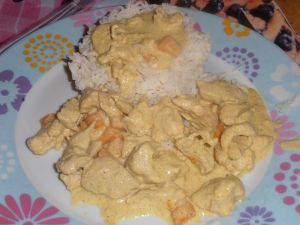 Recette Curry de dinde au yaourt
