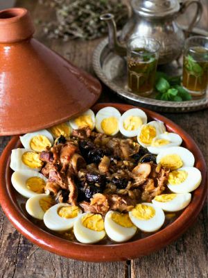 Recette Tajine d’agneau aux pruneaux