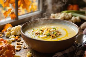 Recette Son velouté d’automne cache un ingrédient inattendu (recette de Cyril Lignac)