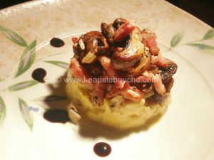 Recette Oeufs Brouillés Aux Champignons Et Lardons