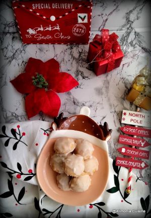 Recette Palets au épices et glaçage au rhum/ palets con especias y glaseado de ron