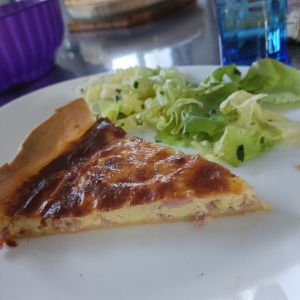 Recette Tarte aux 2 fromages et jambon