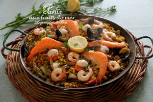 Recette Paëlla aux fruits de mer