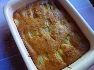 Recette Gâteau aux poires ( ou aux pommes )