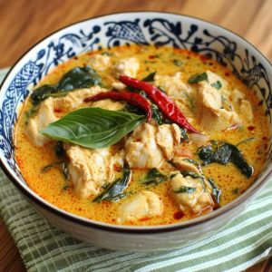 Recette Exquise de Curry Rouge Thaïlandais : Un Délice Sain et Plein de Saveur !