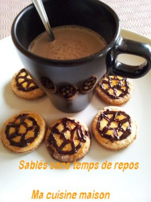 Recette Sablés sans temps de repos