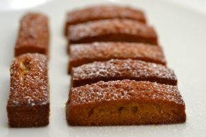 Recette Financiers à la confiture de poires