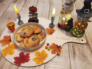 Recette Cookies aux couleurs de Halloween