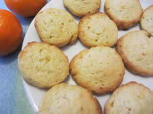 Recette Biscuits à la mandarine et à l'huile d'olive (végan)