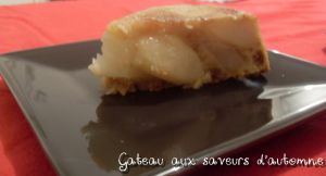 Recette Gâteau poires/speculoos
