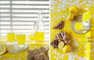 Recette Shot de gingembre, citron et curcuma