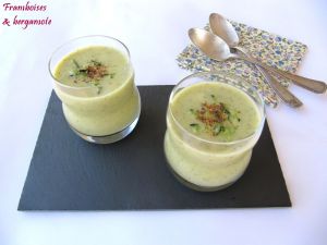 Recette Soupe glacée de courgettes