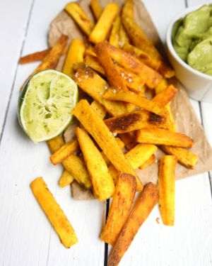 Recette Mes frites d'igname et leur mayo d'avocat