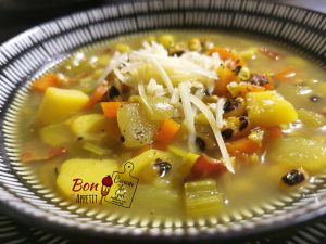 Recette Comme un minestrone aux Haricots oeil noir