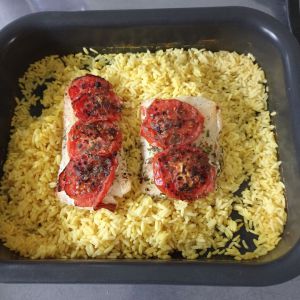 Recette Riz et filets de julienne au COMBI NINJA