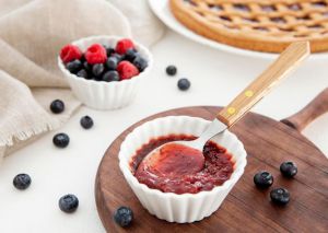 Recette Petites Crèmes aux Fruits Rouges sans Gluten, sans Lait, sans Œufs