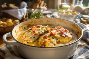 Recette Ce plat au poulet fait un carton : crémeux, au parmesan et prêt en un rien de temps !