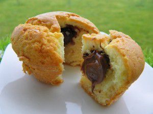 Recette Muffins with nutella