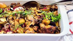 Recette Poulet mariné à l’orientale