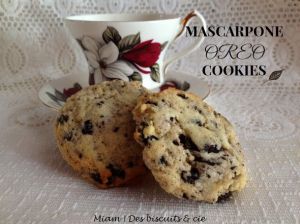 Recette Biscuits Mascarpone et Oreo